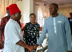 FLOOD DISASTER: Senator Umeh Visits Family Of Master Success Who Drowned In Awka Flood