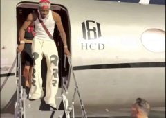 Osimhen arrives Nigeria on private jet despite Super Eagles withdrawal
