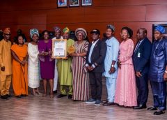 WIP Confers ‘Knight of World Peace’ Award on FUOYE VC, Ogunwole